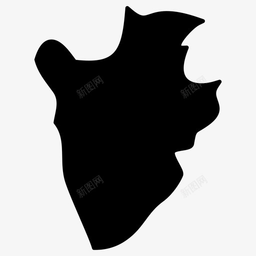 Burundu地图Burundu国家地图填充图标svg_新图网 https://ixintu.com Burundu国家地图填充 Burundu地图