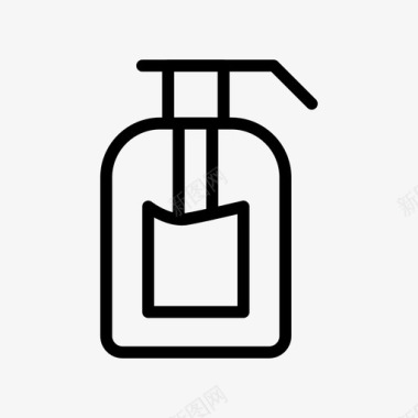 肥皂防腐剂化妆品图标图标