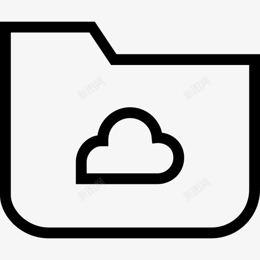 Folder - Cloudsvg_新图网 https://ixintu.com Folder - Cloud