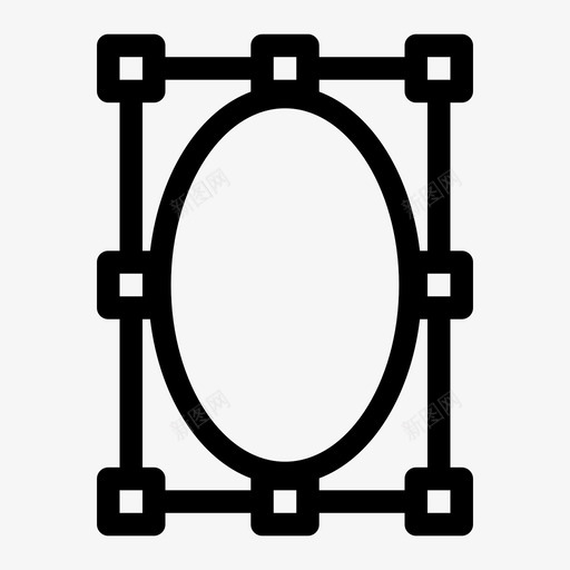 椭圆选择photoshop形状图标svg_新图网 https://ixintu.com photoshop 形状 椭圆选择 网页设计1中