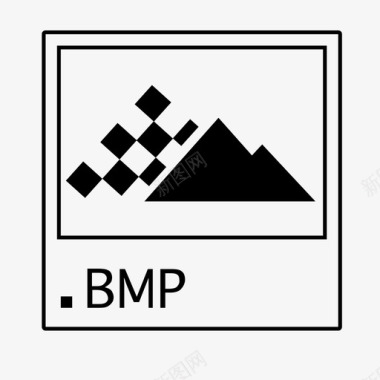 位图文件bmp扩展名图标图标