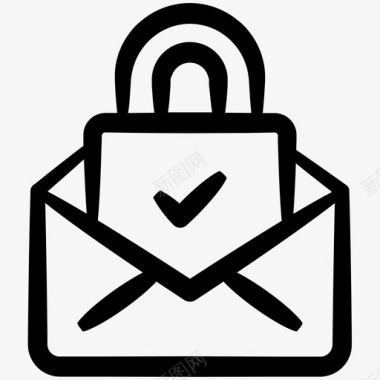 安全电子邮件inky安全卷2图标图标