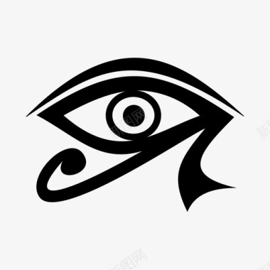 荷鲁斯之眼埃及拉之眼图标图标
