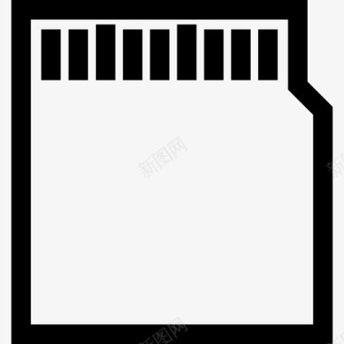 sd卡内存安全数字图标图标