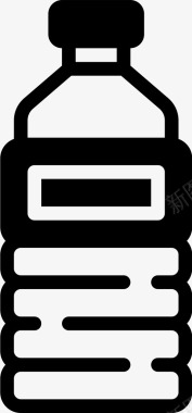 水瓶烹饪吃图标图标