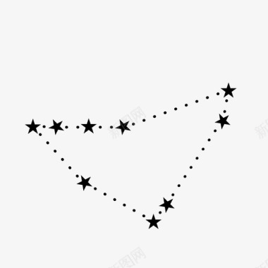 摩羯座星座秋天图标图标