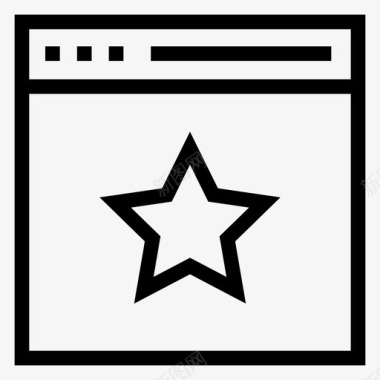 收藏夹网页浏览器互联网图标图标