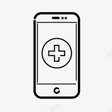 移动医疗健康应用医院应用图标图标