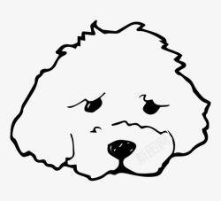 马耳他语马耳他语狗手绘图标高清图片