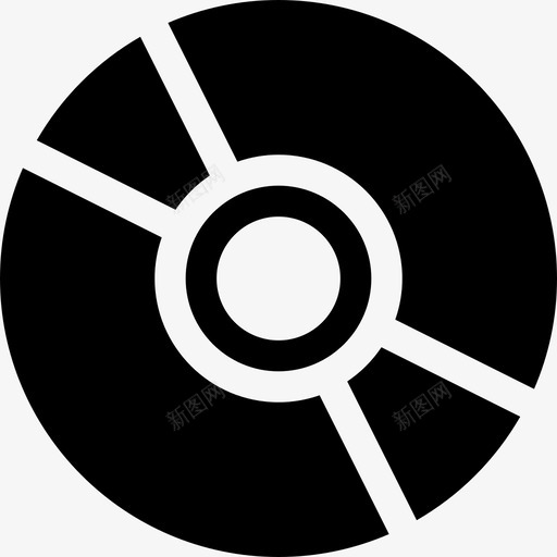 光碟光驱dvd图标svg_新图网 https://ixintu.com dvd 光碟 光驱 安装 小黑