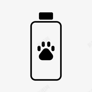 宠物产品瓶子宠物瓶图标图标