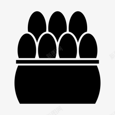 卵孵化壳图标图标