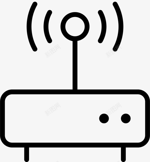 路由器连接互联网图标svg_新图网 https://ixintu.com habitatthin spot wifi 互联网 在线 路由器 连接