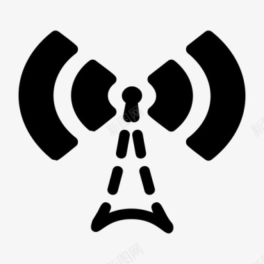 wifi信号信号波长图标图标