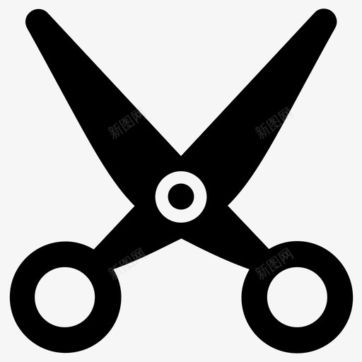 剪刀织物纺织品图标svg_新图网 https://ixintu.com 剪刀 纺织品 织物