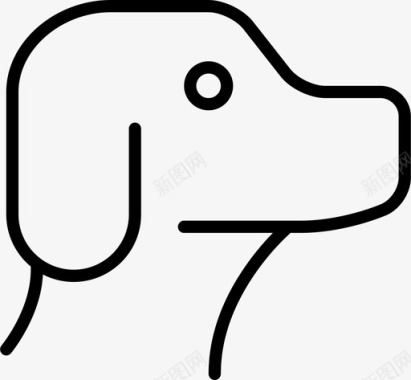 狗动物朋友图标图标