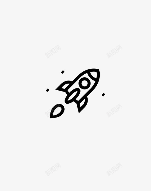 火箭导弹太空图标svg_新图网 https://ixintu.com 哥拉西奥的图标 太空 宇宙飞船 导弹 火箭 飞船