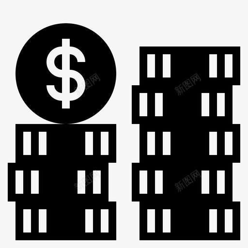 利润硬币黄金图标svg_新图网 https://ixintu.com 利润 有钱 硬币 金币 钱 黄金