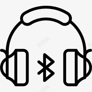 无线蓝牙耳机耳机音乐图标图标