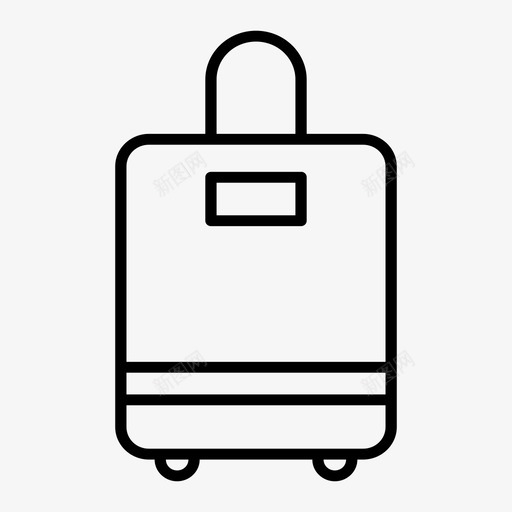 行李包箱子图标svg_新图网 https://ixintu.com 包 旅行包 箱子 行李