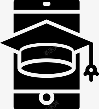 文凭证书远程教育图标图标