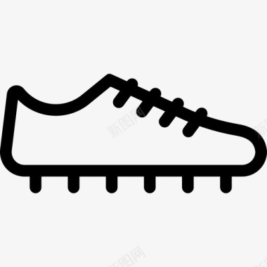 足球靴运动鞋图标图标