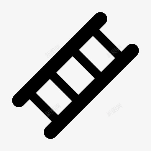 梯子攀爬施工图标svg_新图网 https://ixintu.com jumpicon施工图示符 台阶 工具 攀爬 施工 梯子 楼梯