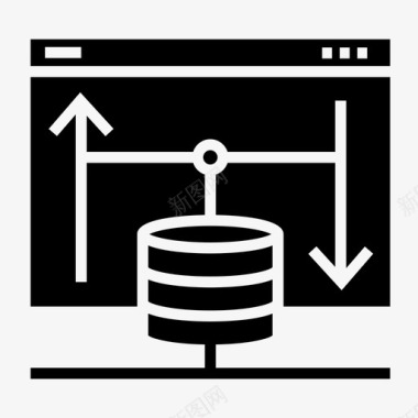 ftp上载数据数据库图标图标