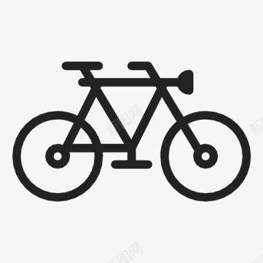 自行车开车图标图标