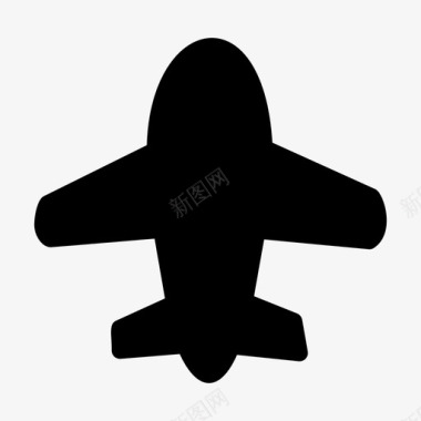 飞机云喷气机图标图标