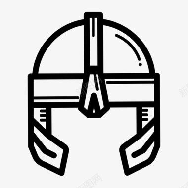 头盔防御战斗图标图标