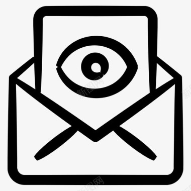 电子邮件隐私信封inky安全第6卷图标图标
