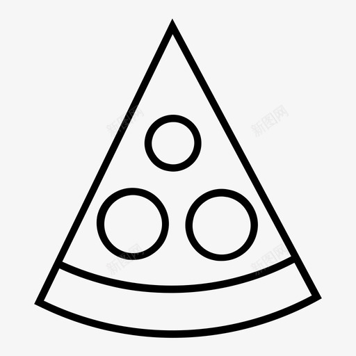 披萨食物披萨片图标svg_新图网 https://ixintu.com 披萨 披萨片 酒店餐厅 食物