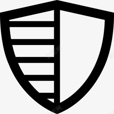 护盾防护安全图标图标