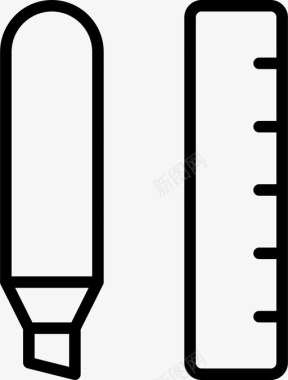 书写工具高亮标记图标图标
