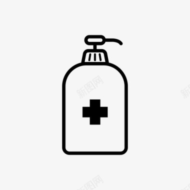 洗发水清洁剂医药图标图标