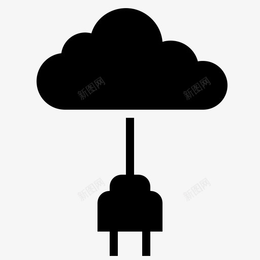 internet连接云连接连接丢失图标svg_新图网 https://ixintu.com internet连接 云连接 断开 没有internet 没有连接 连接丢失