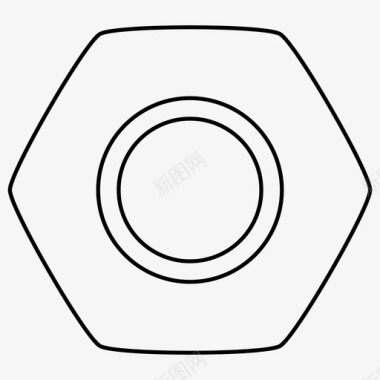 螺母螺栓修理图标图标