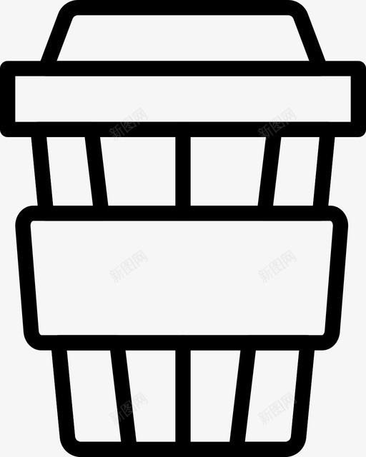 咖啡杯烹饪吃图标svg_新图网 https://ixintu.com 厨房 吃 咖啡杯 漂亮食品卷1大纲 烹饪 食物 餐
