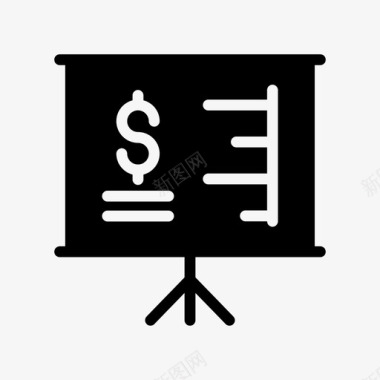 演示文稿板业务图标图标