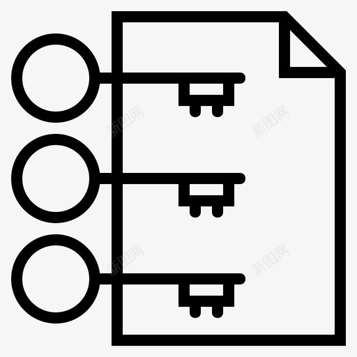 关键字研究关键字文件关键字列表图标svg_新图网 https://ixintu.com 关键字 关键字列表 关键字文件 关键字研究 关键字规划