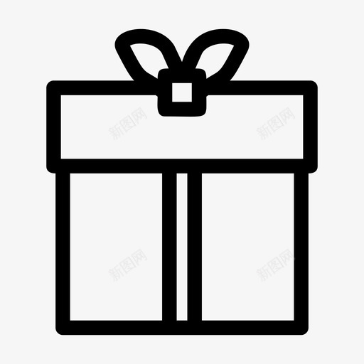 礼品盒子送货图标svg_新图网 https://ixintu.com 包装 物流 盒子 礼品 送货 错误