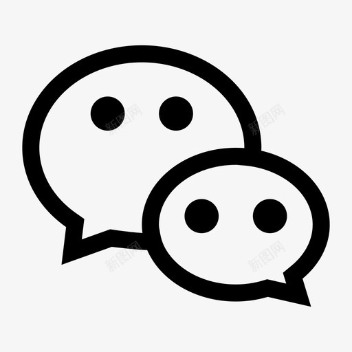 微信管理svg_新图网 https://ixintu.com 微信管理