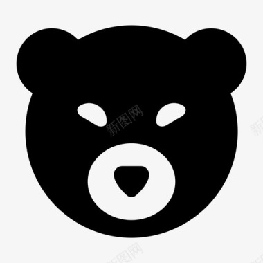 熊市商业投资图标图标