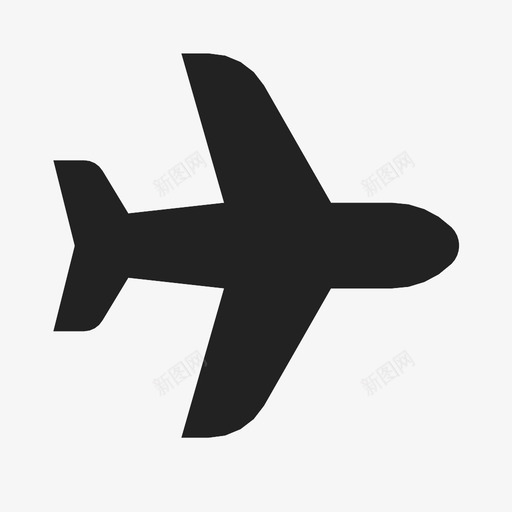 飞机喷气式飞机天空图标svg_新图网 https://ixintu.com 喷气式飞机 天空 飞机