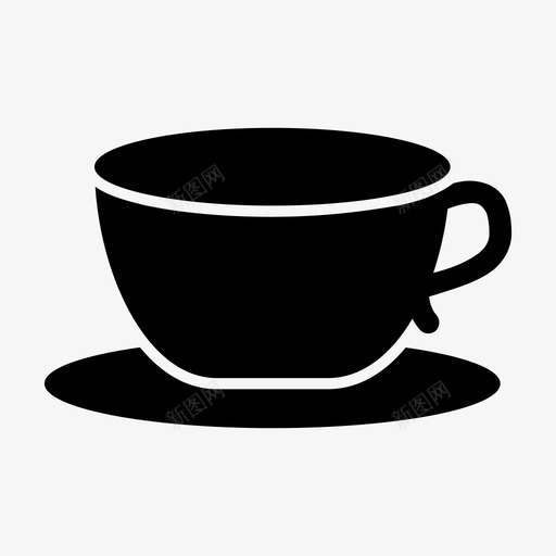咖啡热巧克力热饮料图标svg_新图网 https://ixintu.com 咖啡 热巧克力 热饮料 牛奶 茶