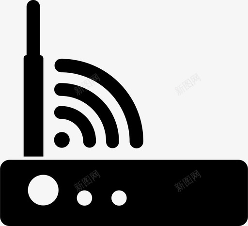 wifi路由器internetwifi信号图标svg_新图网 https://ixintu.com internet wifi信号 wifi路由器 无线 设备和技术