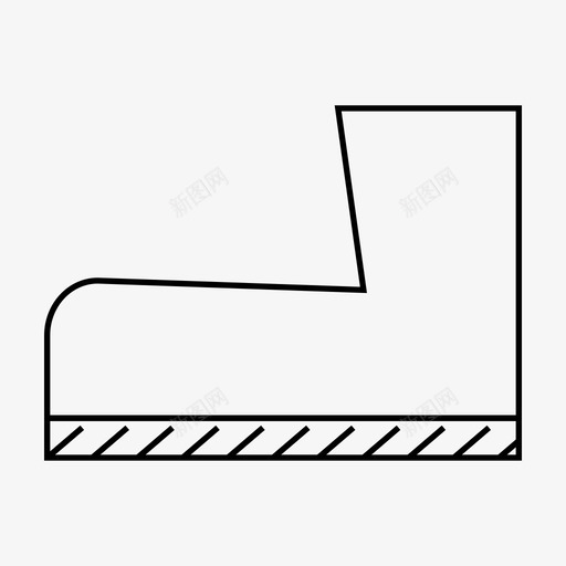 靴子探险野营图标svg_新图网 https://ixintu.com 度假 探险 自然 野营 靴子