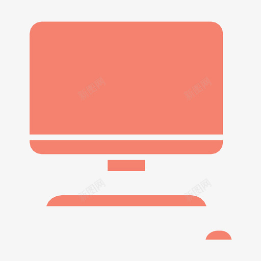 计算机键盘显示器图标svg_新图网 https://ixintu.com 屏幕 显示器 计算机 键盘 鼠标