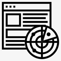 分析网站策略分析网站网页分析图标高清图片